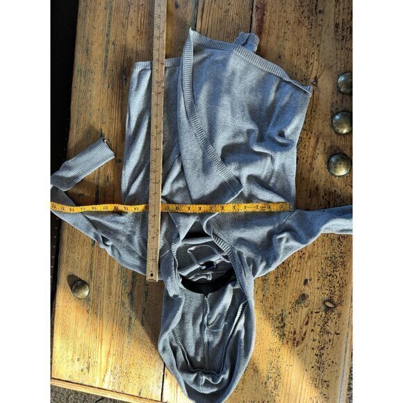 US Polo Gray Cardigan, Gray Cardigan Small short sweater‎ lightweight womens - Picture 8 of 8